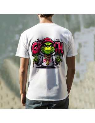 TRICOU BĂRBAȚI CU IMPRIMEU GRINCH