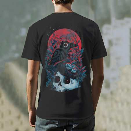 Tricou cu imprimeu SKULL