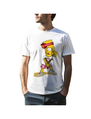 TRICOU BĂRBAȚI CU IMPRIMEU PERSONAJ CARTOON