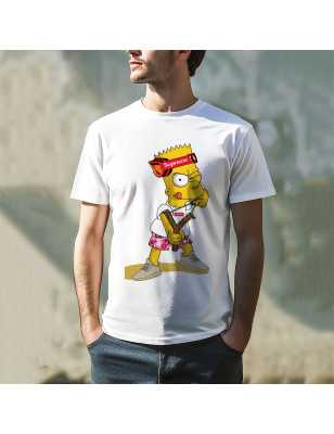 TRICOU BĂRBAȚI CU IMPRIMEU PERSONAJ CARTOON