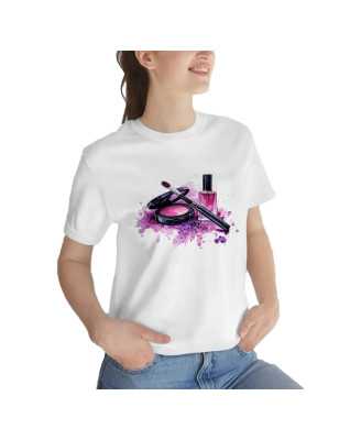 TRICOU DAMĂ CU IMPRIMEU MAKEUP