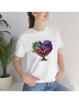 TRICOU DAMĂ CU IMPRIMEU TREE