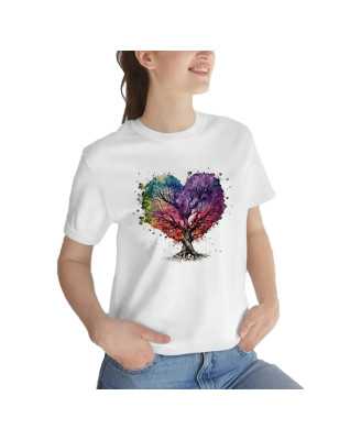 TRICOU DAMĂ CU IMPRIMEU TREE