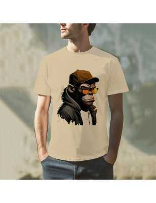 Tricou cu imprimeu MONKEY
