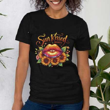 Tricou cu imprimeu SUMMER LIPS