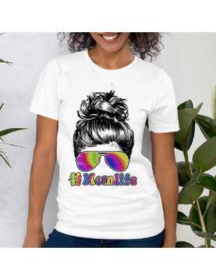 Tricou cu imprimeu MUM LIFE