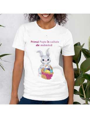 Tricou damă cu imprimeu cu iepure