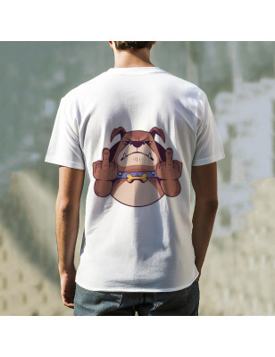 Tricou cu imprimeu BULLDOG