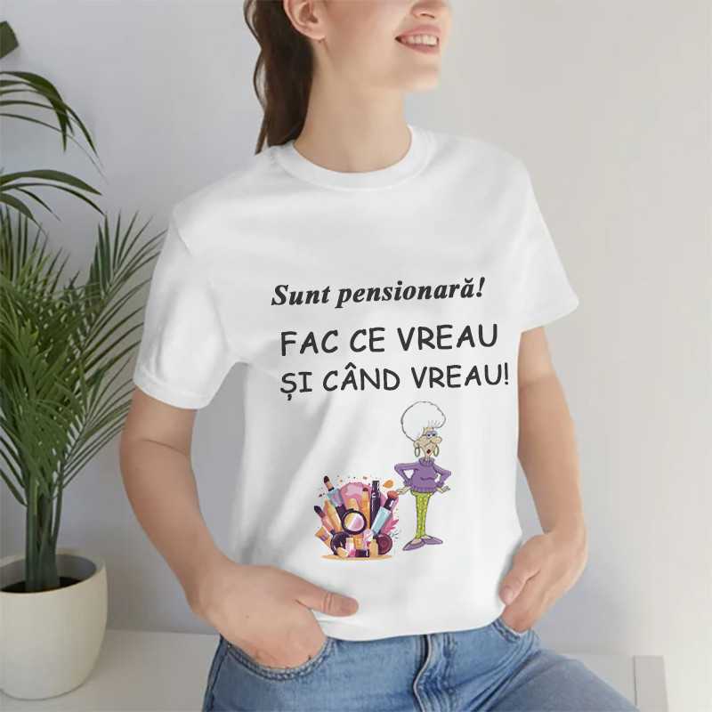 Tricou dama cu text haios