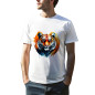 Tricou cu imprimeu TIGRU