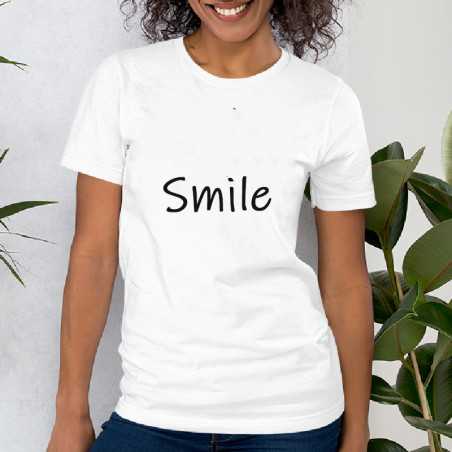 TRICOU CU IMPRIMEU SMILE