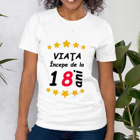 TRICOU CU IMPRIMEU FUNNY 18 ANI