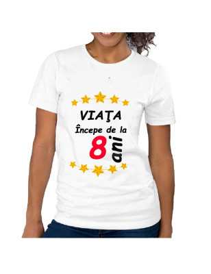 TRICOU CU IMPRIMEU FUNNY 18 ANI