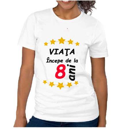 TRICOU CU IMPRIMEU FUNNY 18 ANI