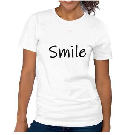 TRICOU CU IMPRIMEU SMILE