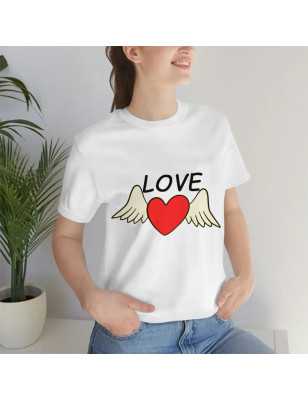 TRICOU DAMĂ CU IMPRIMEU LOVE