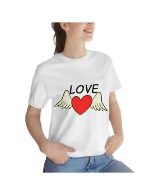 TRICOU DAMĂ CU IMPRIMEU LOVE