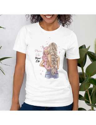 TRICOU DAMĂ CU IMPRIMEU MUM AND DOUGHTER