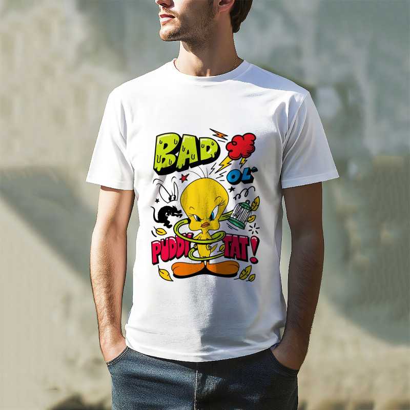 Tricou cu imprimeu cartoon