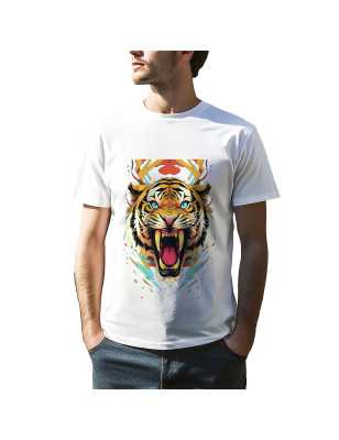 TRICOU CU IMPRIMEU TIGER