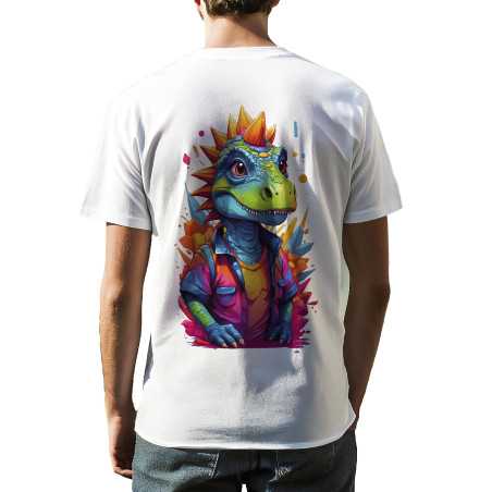 TRICOU CU IMPRIMEU DINOZAUR