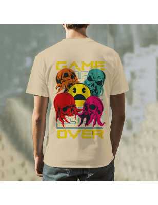 Tricou cu imprimeu GAME OVER