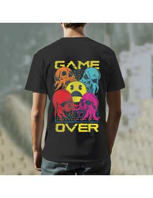 Tricou cu imprimeu GAME OVER