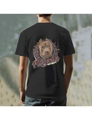 TRICOU BĂRBAȚI CU IMPRIMEU CÂINE