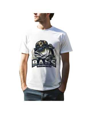 TRICOU BĂRBAȚI CU IMPRIMEU PEȘTE