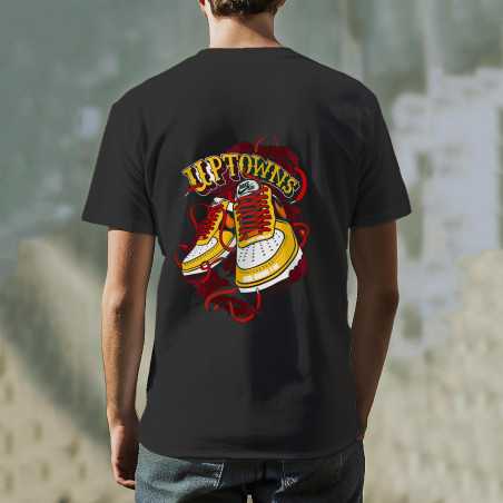 TRICOU BĂRBAȚI CU IMPRIMEU TENEȘI ROȘII