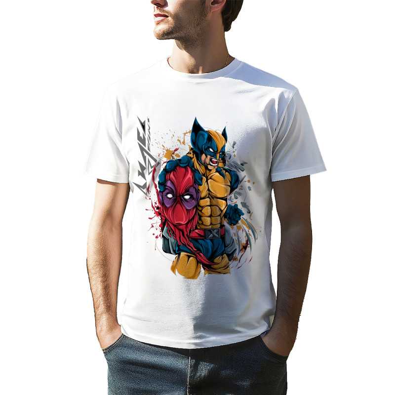 TRICOU BĂRBAȚI CU IMPRIMEU CARTOON