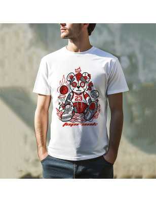 TRICOU BĂRBAȚI CU IMPRIMEU BEAR