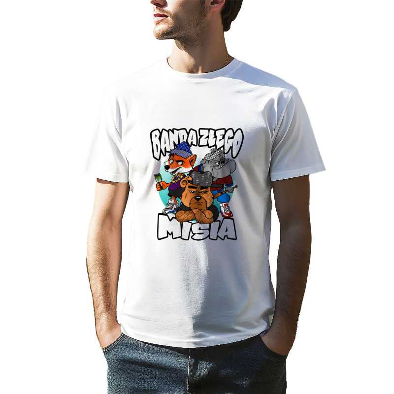 TRICOU BĂRBAȚI CU IMPRIMEU CARTOON 2